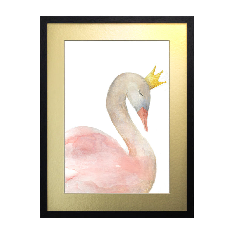 Cuadro decorativo Animales Cisne rosa 1