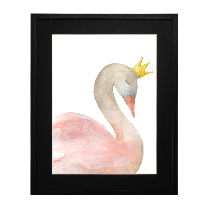 Cuadro decorativo Animales Cisne rosa 1