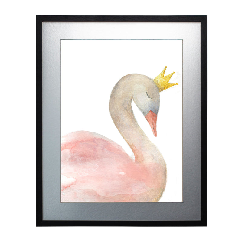 Cuadro decorativo Animales Cisne rosa 1